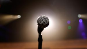 Microphone from Ryman Auditorium