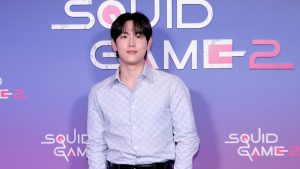 Yim Si-wan attends Netflix's "Squid Game" Experience at Manhattan Mall