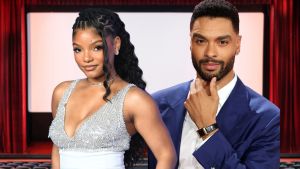 halle bailey Regé-Jean Page