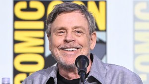 Mark Hamill smiling at Comic-Con International 2025