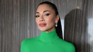 Nicole Scherzinger poses for a photo