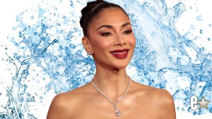 Nicole Scherzinger smiling