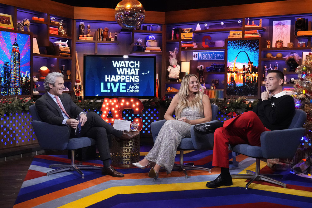 Andy Cohen, Heather Gay, Matt Rogers