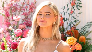 Rylee Arnold poses for photos at event