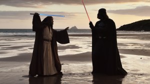 Star Wars McGregor and Christensen Duel