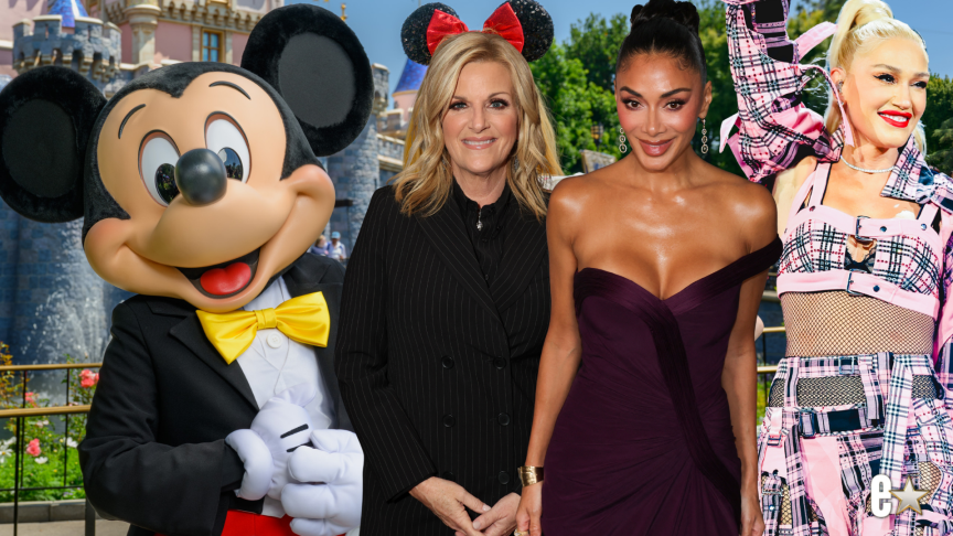 Mickey Mouse, Trisha Yearwood, Nicole Scherzinger, and Gwen Stefani