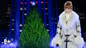 Reba McEntire performs during the 2025 Rockefeller Center Christmas Tree Lighting Ceremony