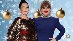 Kelly Clarkson and Melissa McCarthy