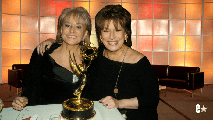 Barbara Walters and Joy Behar